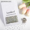 Beadsland 2880pcs Flat Back Crystal Rhinestones Round Gems for Nail
