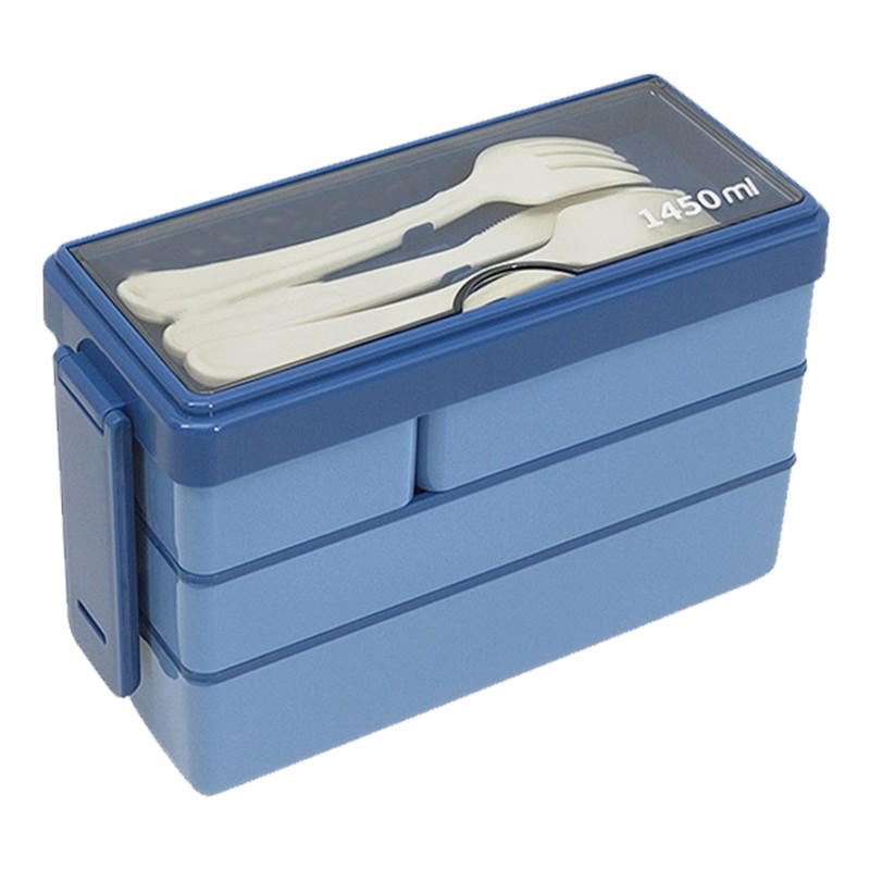 Bento Box Adult Lunch Box 3 Layers Stackable Lunch Container