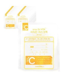 닥터비타 마스크 팩 미백케어 C 25g x 20매 Dr. Vita Mask Pack Whitening Care C 25g x 20 Sheets