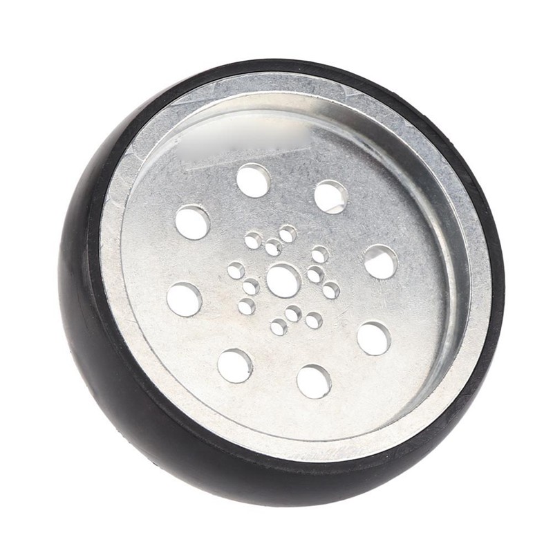 100mm Robot Wheel Metal with Neoprene Tire Industrial Robot Parts