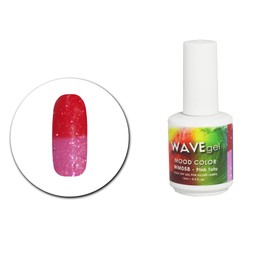 WAVEGEL Color Changing Nail Gel Polish - Mood Collection - #058 Pinky Tutu I 0.5 Oz