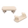 NickHouse 30-622 - Patio Furniture End Caps Rectangular Insert -