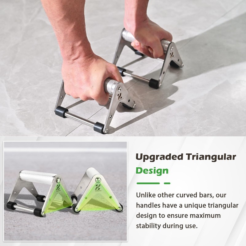 Push Up Stand, Pushup Handles for Strength Training, Heavy-duty Stainless