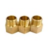 3Pcs 3/4 Inch NPT Pipe Fittings Adapters,3/4'' NPT Male to