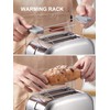 Yabano Retro Bagel Toaster - 2 Slice, 2 Extra Wide