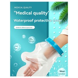 ZENWORYS Shower Cover Bandage Cast Bandage Protector Waterproof Sealed Shower Wound Fracture Adult Hands