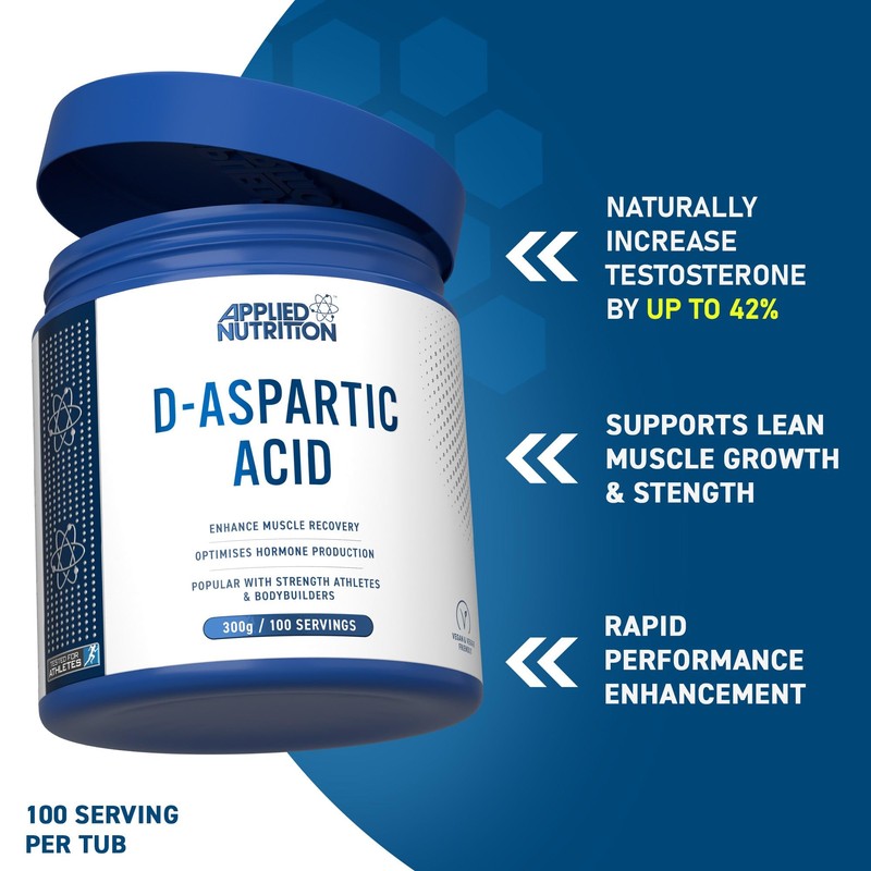 Applied Nutrition D-Aspartic Acid - Natural Booster for Enhanced Performance