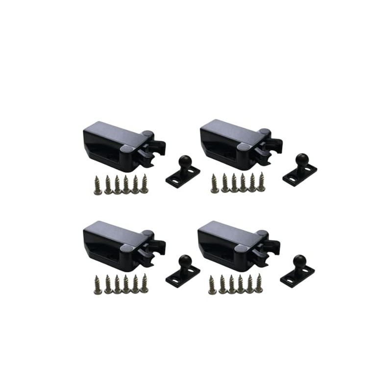 UPEYXDQR 4 Pack Touch Latch Safe Push Latch Safe Push