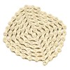 Bike Chain 116 Links 10 Speed Electroplating Rust Protection Mountain
