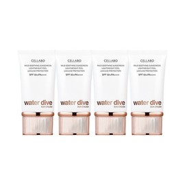 Cellavo Water Dive Skincare Sunscreen Season 3 60g x4 / 셀라보 워터 다이브 스킨케어 선크림 시즌3 60g x4
