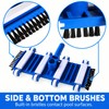 14 Inch Swimming Pool Vacuum Head with Wheels, Side and