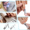 60 Pcs Nail Clipper Set, Stainless Steel Large and Small