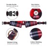 Faleela Cotton Plaid Shirt Style Dog Collar Soft Cute,Boy Dog