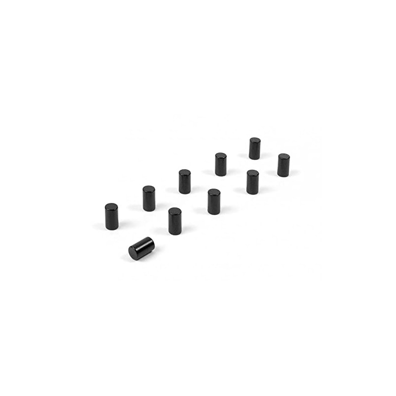 Black Magnum Power Magnets for Magnetic Board Notice Board Fridge