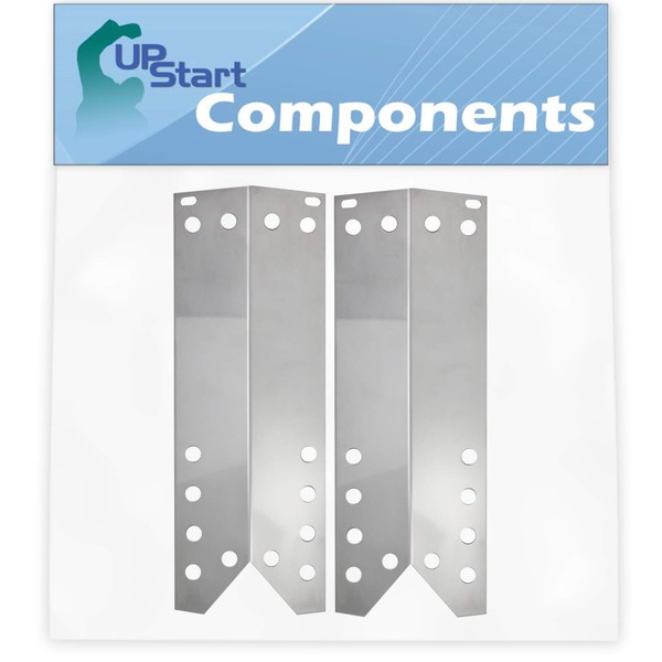 2-Pack BBQ Grill Heat Shield Plate Tent Replacement Parts for
