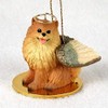Conversation Concepts Pomeranian (red) Dog Angel Figurine