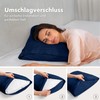DREAMZIE Cushion Cover, 80 x 80 cm, Dark Blue, Set