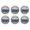 Beistle 6 Piece Support Our Troops Pinback Button Badge Pins