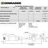 1/2" NPT Top Inlet Unloader Pilot Check Valve All in
