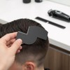4pcs Barber Enhancement Cards with Measurement Indicators,Beard Shaper,Shaping Templates for