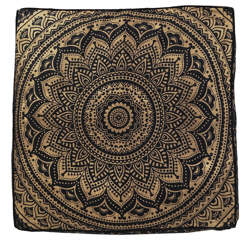 35" Mandala Large Floor Pillow Cover Meditation Cushion Seating Throw