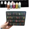 FOMIYES Nail Decoration Set 48 Patterns DIY Nail Art Tools