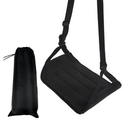 SUIOPPYUW Portable Foot Hammock For Travel Comfortable Relaxation Anywhere Home Relaxing Soft Padded In Flights Anti Swelling, A