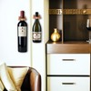 Lily's Home Bar Wall Mount Single Wine Bottle Display Holder,