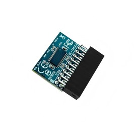 Gintai Módulo TPM 2.0 LPC de 20 Pines, Placa de Seguridad con cifrado Remoto para Gigabyte Placa Base H110, H110M, X150, X150M, H170, X99, B150, B150M, B250, B250M, B450, B450M