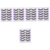 FOMIYES 5sets False Eye Lashes with Volume Beauty Eyelash Set