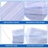 JMU 50 Pack Disposable Face Masks, 4-Ply ASTM Level 3