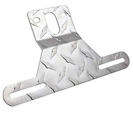NEBYWOLD Aluminum Trailer License Plate Light Bracket License Plate Bracket for Mounting Bracket Trailers Trucks Cars (1 Packs)