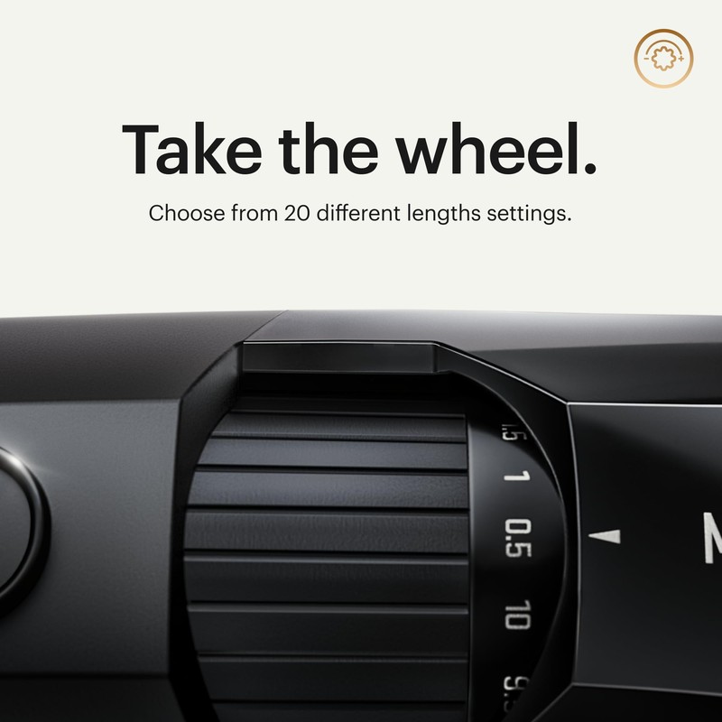 MANSCAPED® The Beard Hedger® Premium Men's Beard Trimmer, 20 Length