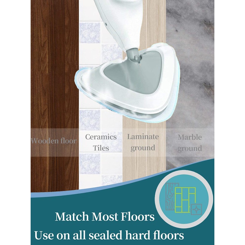 XIANGBIN 3Pack Microfiber Steam Mop Pads Replacement, Compatible with Vax