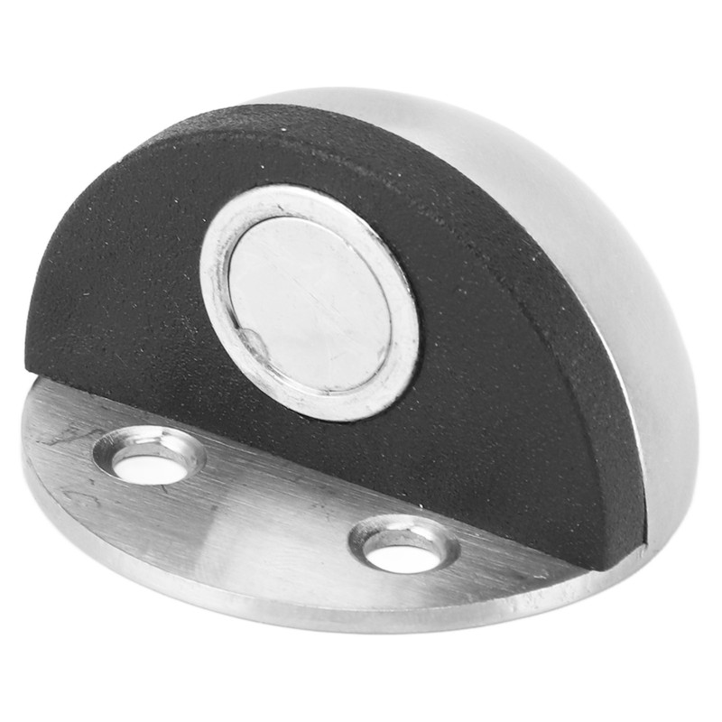 5 Sets Door Stopper Stainless Steel Rubber Door Stop Holder