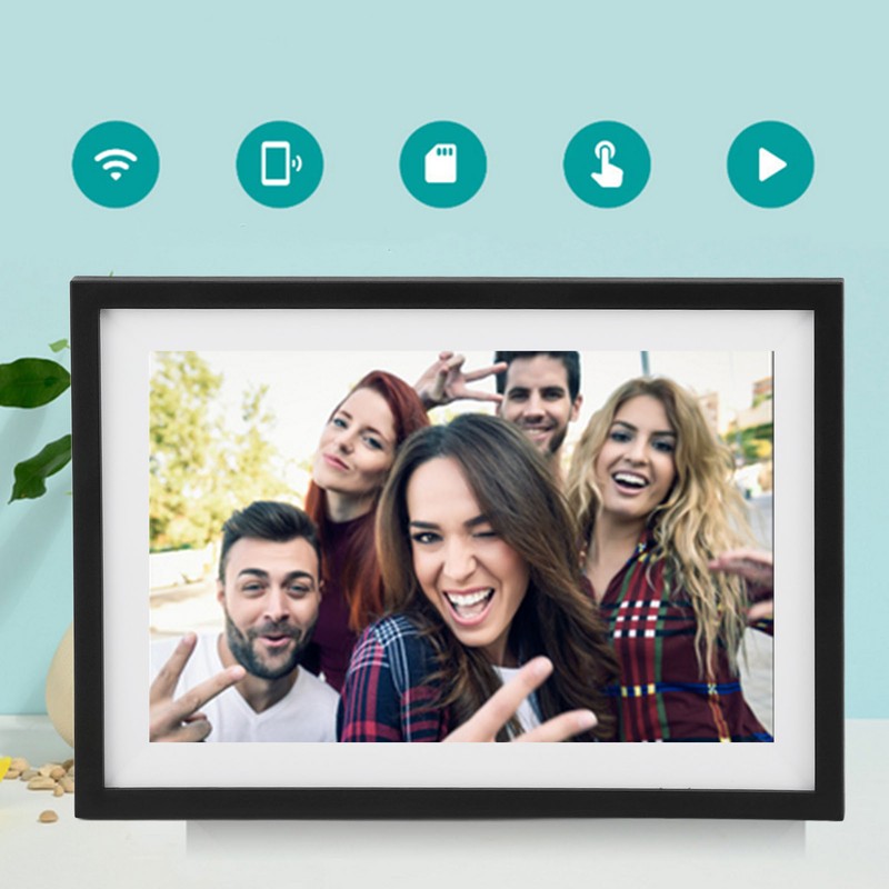 10 Inch Digital Photo Frame IPS Touch Screen WiFi APP