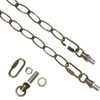 5.6 Feet Heavy Duty Pendant Light Fixture Chain, Permits Installation
