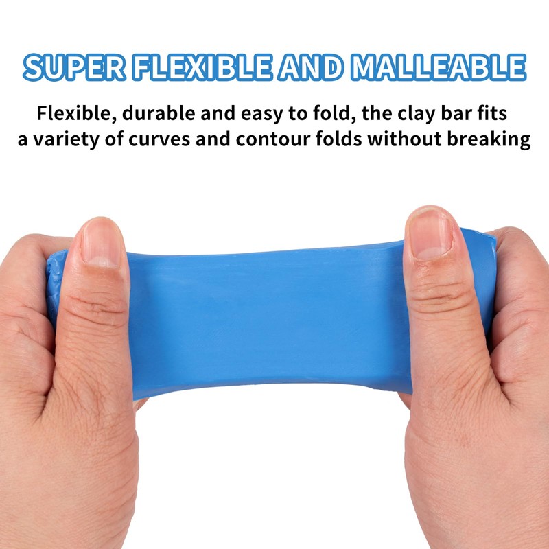 4 Stück Reinigungsknete Auto Lackknete (100g/stück)