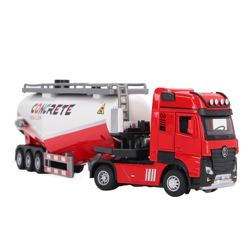 1:32 Scale Alloy Concrete Pump Truck High Simulation Construction Vehicle