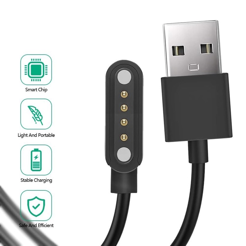 E ECSEM Charger Cable for AngelSense Personal GPS Tracker, Replacement