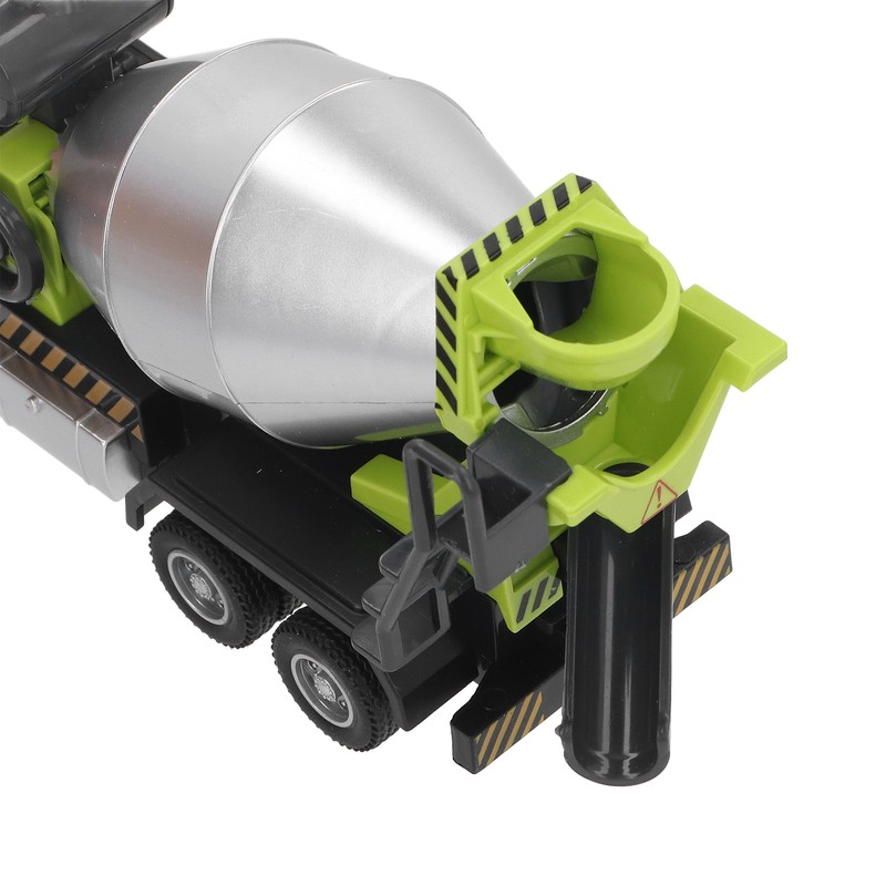 Cement Mixer Toy Truck 1:32 Alloy Pull Back Design Construction
