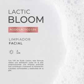 Jabón Facial Renovador Skin Of M Lactic Bloom 240 ml Limpieza Suave Día y Noche para Todo Tipo de Piel