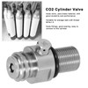 Soda Cylinder Valve Electroplating Brass CO2 Valve Adapter for M18x1.5