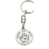 Key Chain saint Christopher with text Come good home /