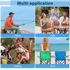 Anglechic Folding Camping Chairs with Cupholder and Carry Bag Portable