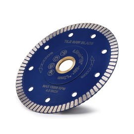 Super Thin Porcelain Blade Tile Blade 4.5“ for Cutting Granite Marble Tile (4.5"-1pc)…