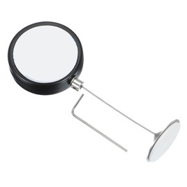 PATIKIL 1.5m / 4.9Ft Retractable Remote Control Tether, Security Remote Cable Lock Adjustable Cable Leash Length for TV Remote Control Gaming Controller, Black (Iron Cap)