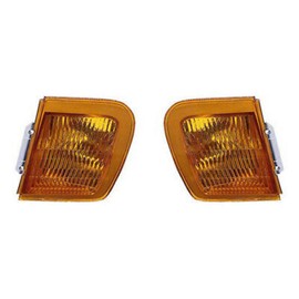 For Mercury Sable Side Marker Light Assembly Unit 1986 1987 1988 Driver and Passenger Side | Pair | FO2550126 | FO2551126 | E64Y 15A201 B | E64Y 15A201 A