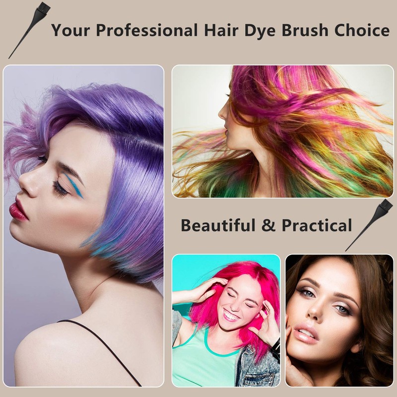 2 Pieces Hair Coloring Brush Hair Dye Tools for DIY