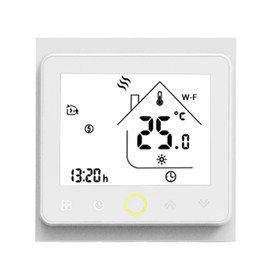 Tuya ZigBee3.0 Smart Thermostat 5A Weekly Programmable Temperature Controller APP Control Voice Control Compatible with Alexa/for Water Floor Heating for Home Offices Villas